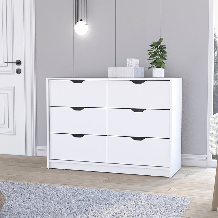 White dresser deals 42 inches wide